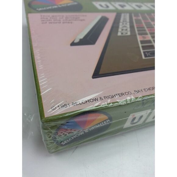 Scrabble Upper Hand Vintage 1981 Board Game - Picture 2 of 3